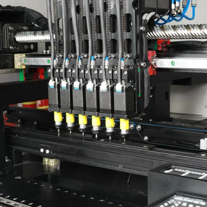 High Speed Fully Automatic Led 6 Head Machine Pick And Place High precision Pick And Place Machine For Smt LED Pcb Assembly Line