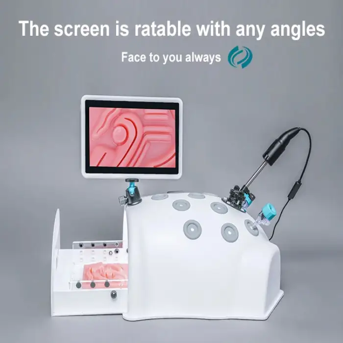 laparoscopic training box endoscopy training simulator trainer box simuladores laparoscopicos laprocopy simulator endotrainer