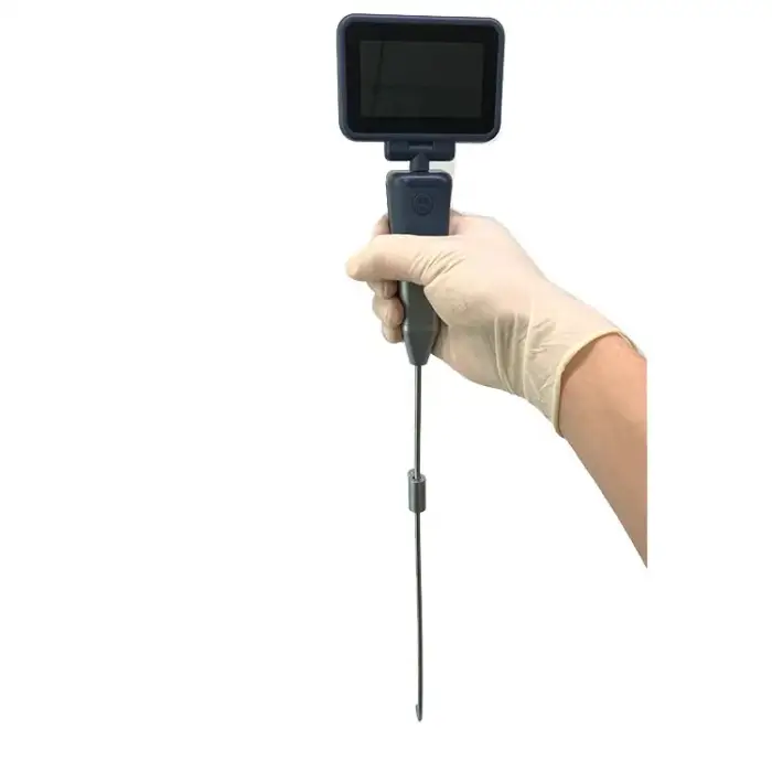 Digital Video Laryngoscope Portable Reusable Set