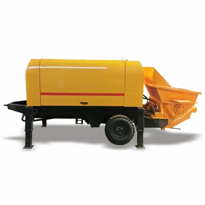 Diesel Engine Electric Portable Trailer Cement