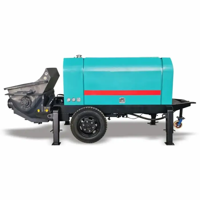 Diesel Engine Electric Portable Trailer Cement