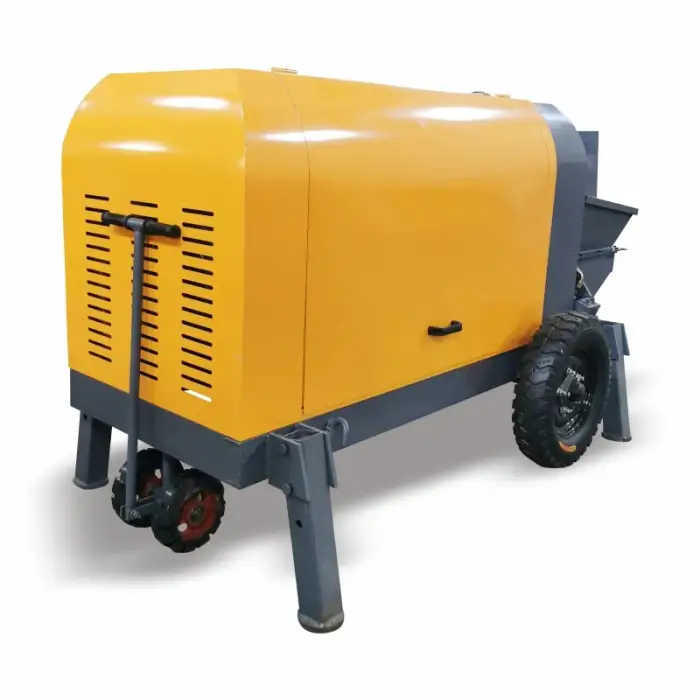 Diesel Engine Electric Portable Trailer Cement