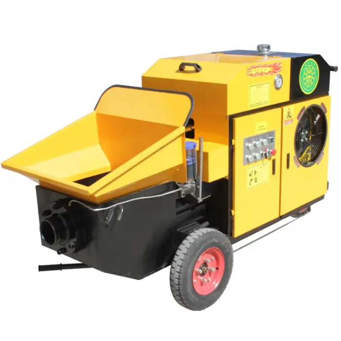 Cheap Price Electric Concrete Pumps with Boom Machine Pipe Clamp Small Mortar and Cement Concrete Pump Price