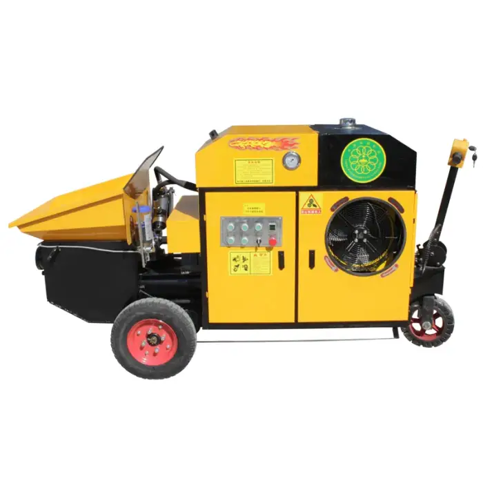 Cheap Price Electric Concrete Pumps with Boom Machine Pipe Clamp Small Mortar and Cement Concrete Pump Price