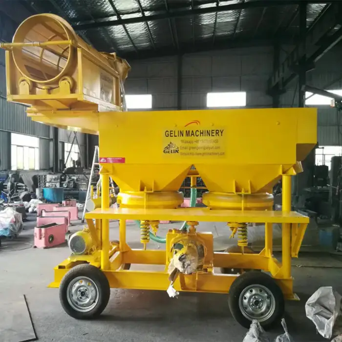 Mobile Gold Diamond Mining Machinery Gold Processing Plant