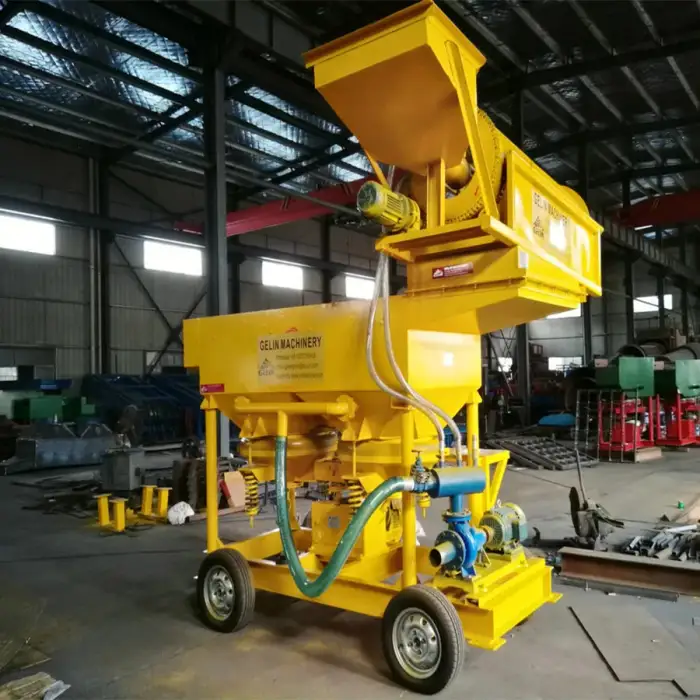 Mobile Gold Diamond Mining Machinery Gold Processing Plant