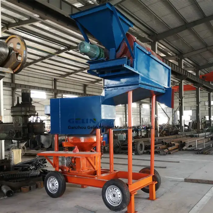 Mobile Gold Diamond Mining Machinery Gold Processing Plant