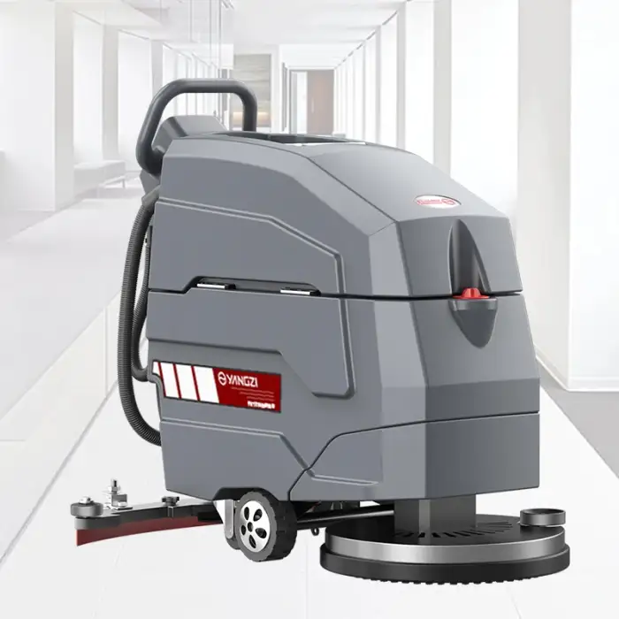 Hand Push Electric Autonomous Floor Scrubbing Washing Cleaning Portable Cleaning Machine For Home Use