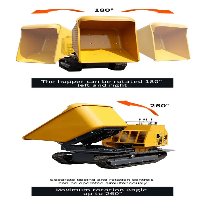 Advanced HTD1200 rotary dump truck  with CE