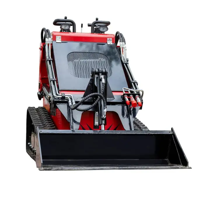 Walk Behind Crawler Mini Skid Steer Loader Skidsteer Loader Wheel Loader Gear Hydraulic Pump