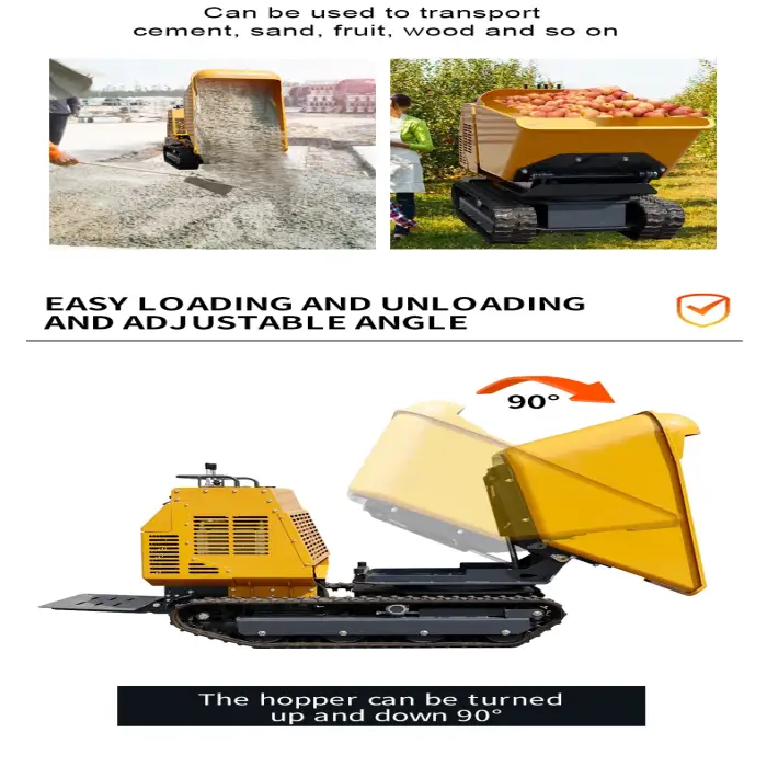 Advanced HTD1200 rotary dump truck  with CE