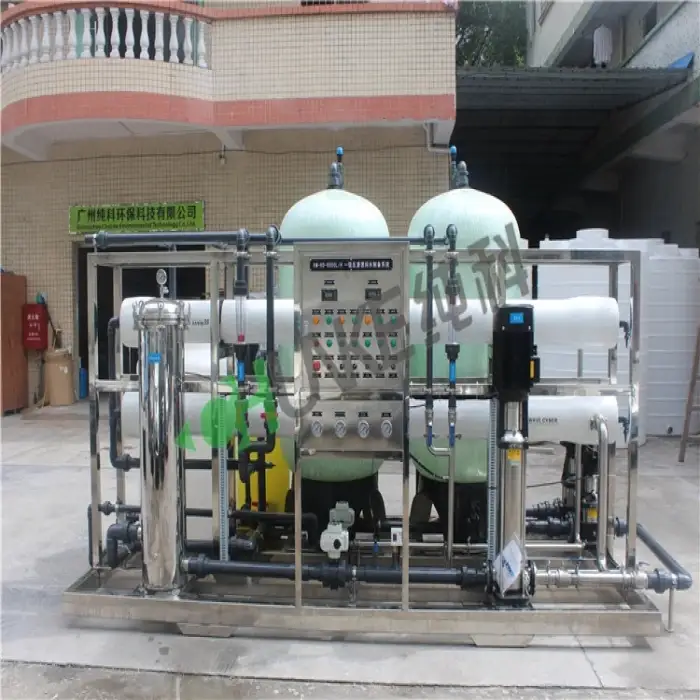 Sand filters Sea water purify 6000 liter RO treatment plant Water desalination machine