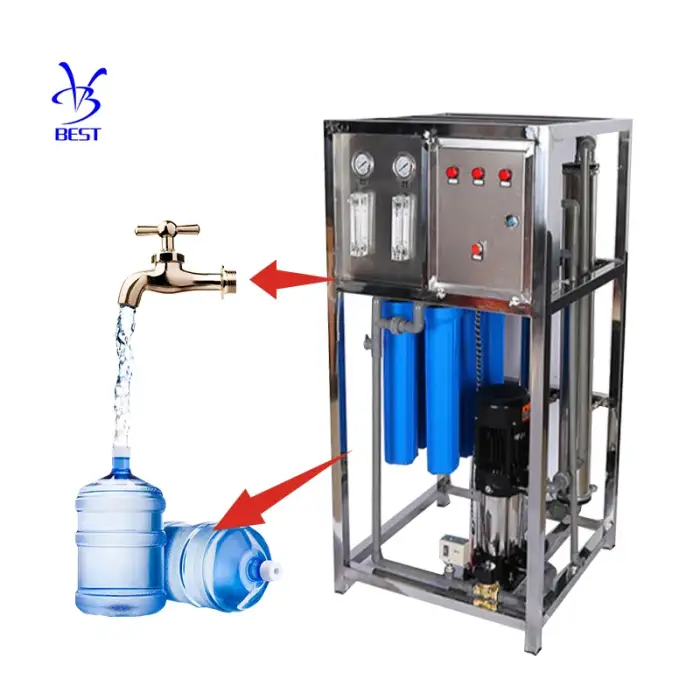 250LPH water treatment plant ROactivated carbon water treatment 500 liters per hour