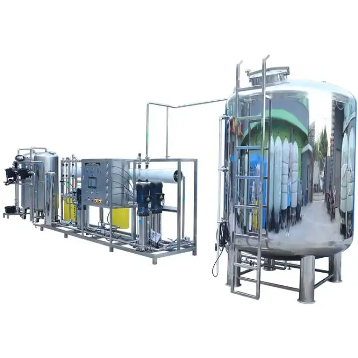 Water Treatment Plant Chunke Water Tanks Plastic Pentair 2000lph Ro Desalination Plants Guangzhou Water Purification