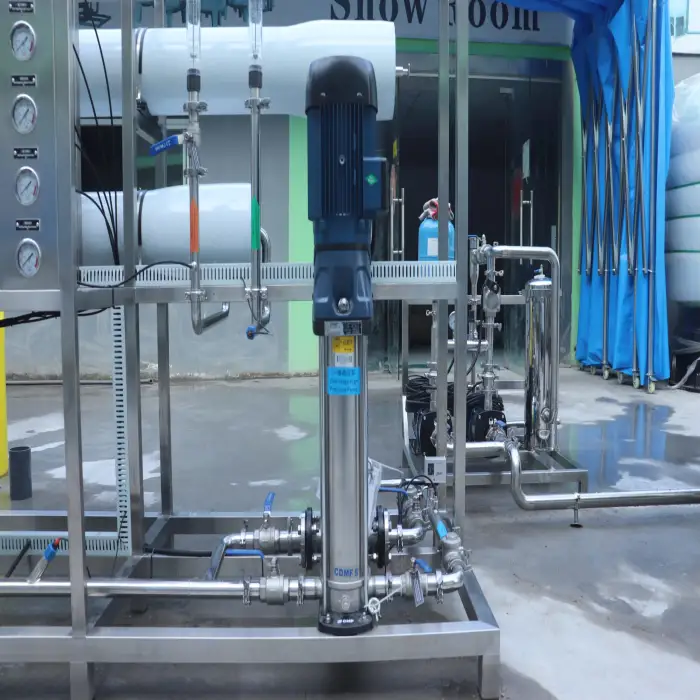 Water Treatment Plant Chunke Water Tanks Plastic Pentair 2000lph Ro Desalination Plants Guangzhou Water Purification