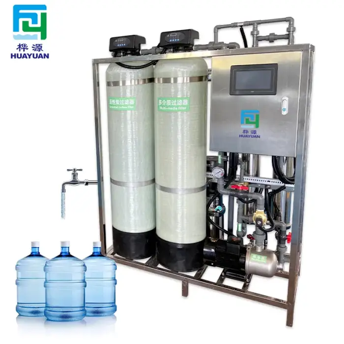 Industrial Ro Water Treatment Plant 500 LPH Reverse Osmosis System Water Purifier Equipment Drinking Water Filter Machine