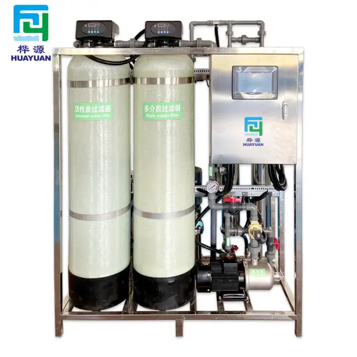 Industrial Ro Water Treatment Plant 500 LPH Reverse Osmosis System Water Purifier Equipment Drinking Water Filter Machine