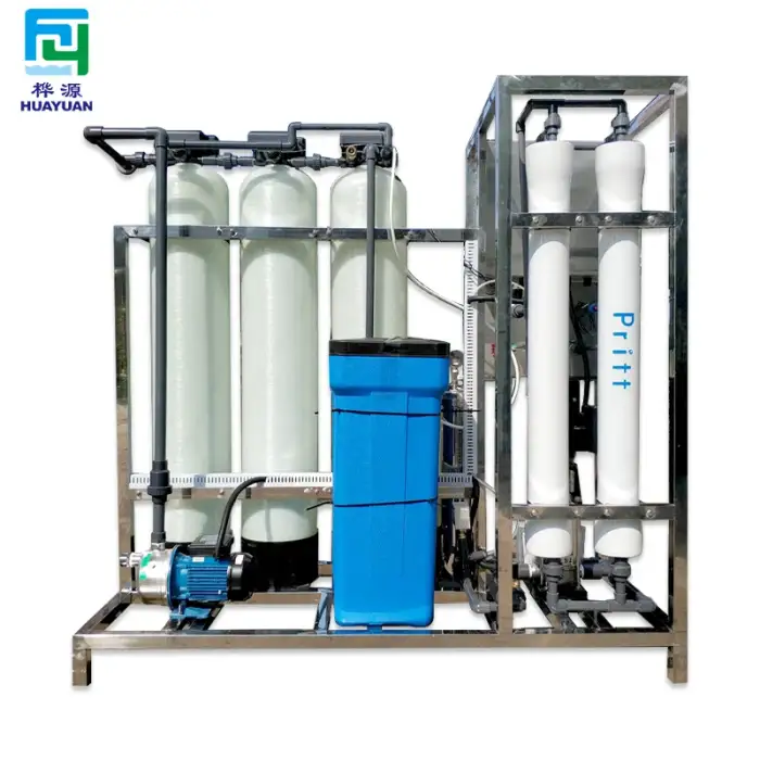 Industrial Ro Water Treatment Plant 500 LPH Reverse Osmosis System Water Purifier Equipment Drinking Water Filter Machine