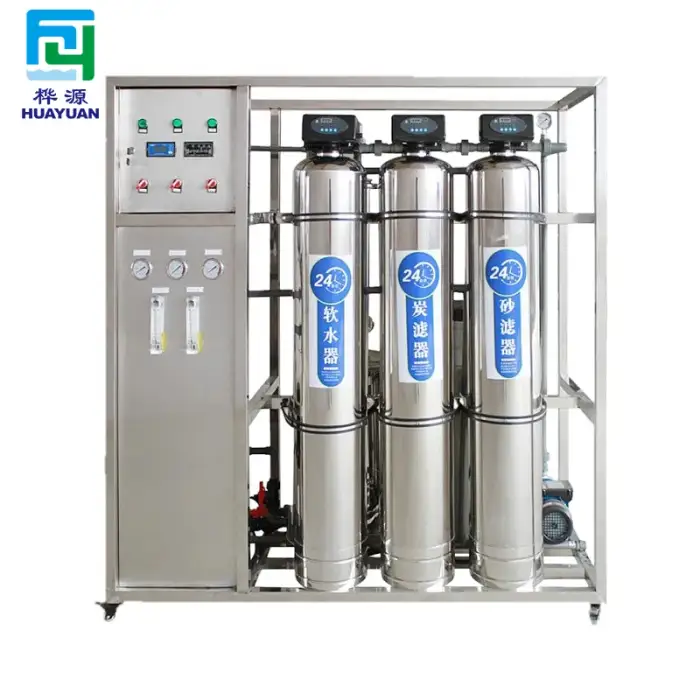 Industrial Ro Water Treatment Plant 500 LPH Reverse Osmosis System Water Purifier Equipment Drinking Water Filter Machine