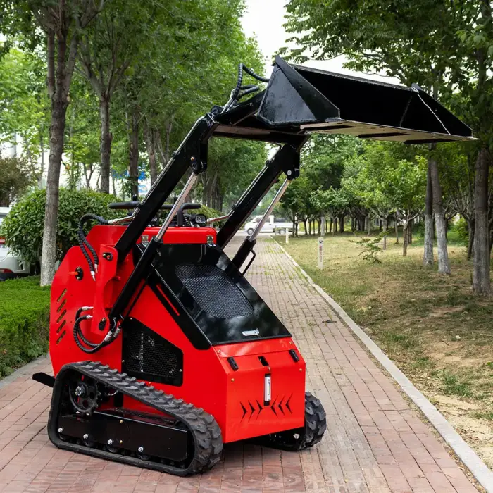 Sale Big Power Compact Utility Tracked Crawler Mini Track Skid Steer Loader for Narrow Working Place