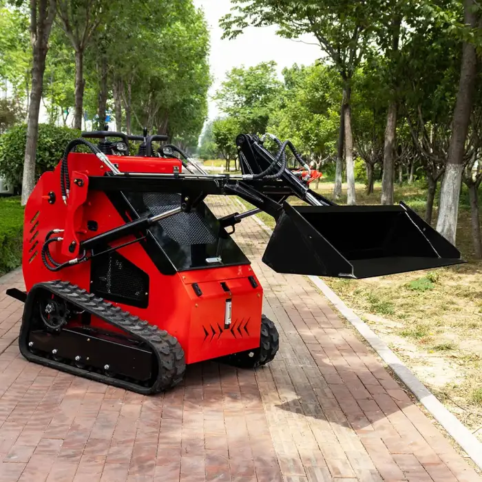 Sale Big Power Compact Utility Tracked Crawler Mini Track Skid Steer Loader for Narrow Working Place