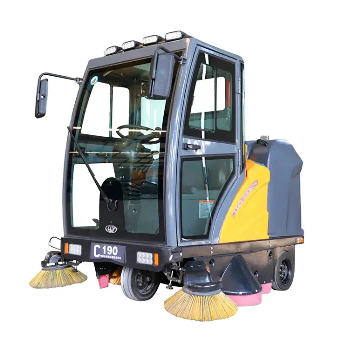 Scrubber Floor Cleaning Machines For Industry Electric Sweeper Cleaning Scrubbing Machine Commercial Floor Scrubber