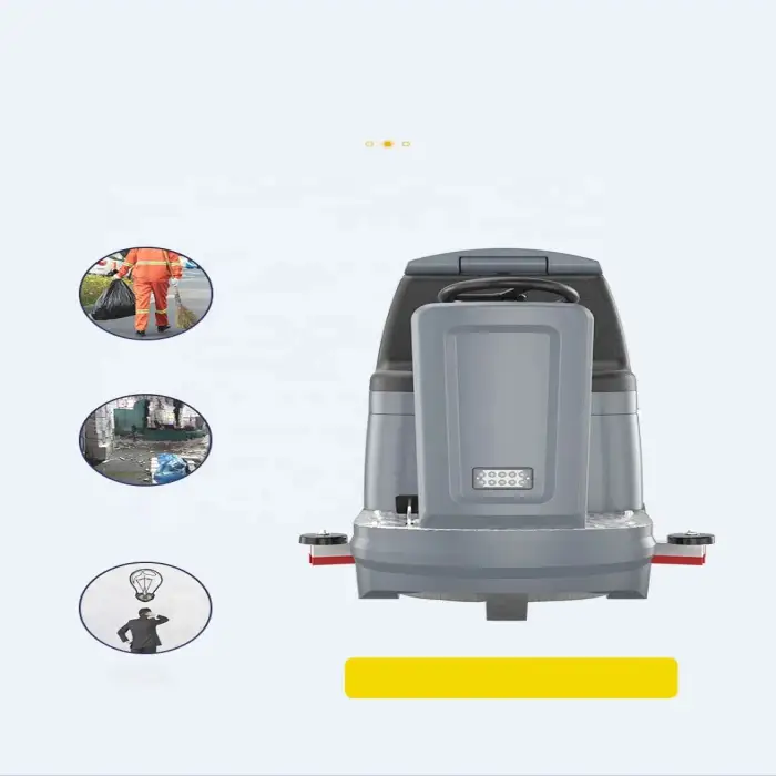 Floor Washing Cleaning Scrubber Machine fully Automatic Floor Cleaning Machine garage Cleaning Machine