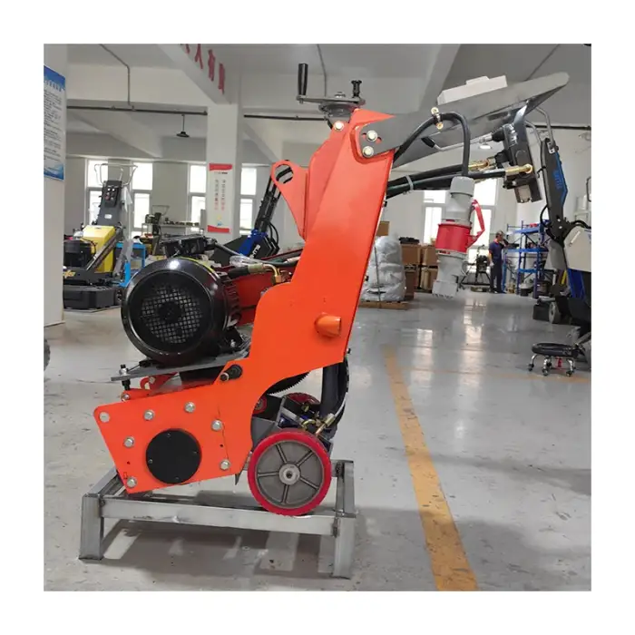 Electric Mini Planer Asphalt road Gasoline concrete milling Scarifying Machine concrete scarifier