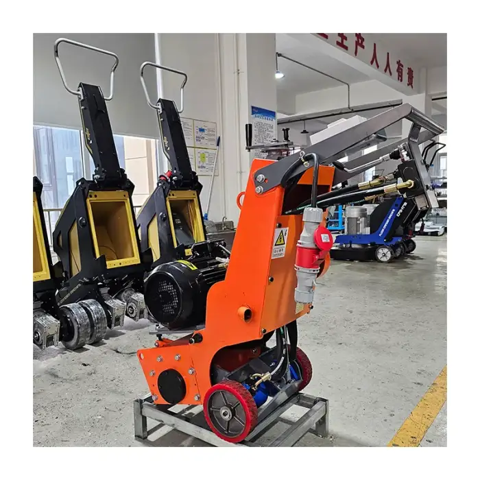 Electric Mini Planer Asphalt road Gasoline concrete milling Scarifying Machine concrete scarifier