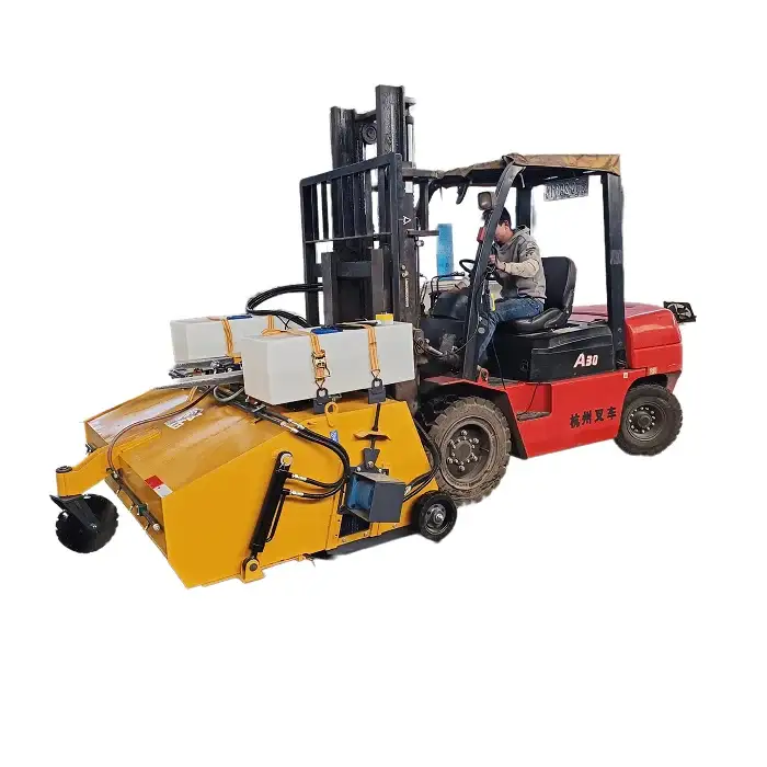 Hydraulic Sweeper Forklift  Road Sweeper Brushes  Forklift Road Sweeper