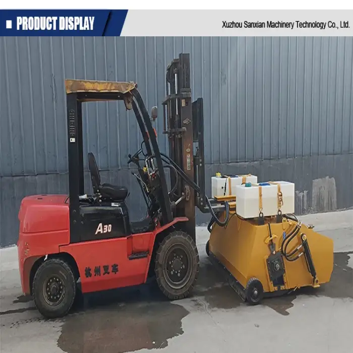 Hydraulic Sweeper Forklift  Road Sweeper Brushes  Forklift Road Sweeper