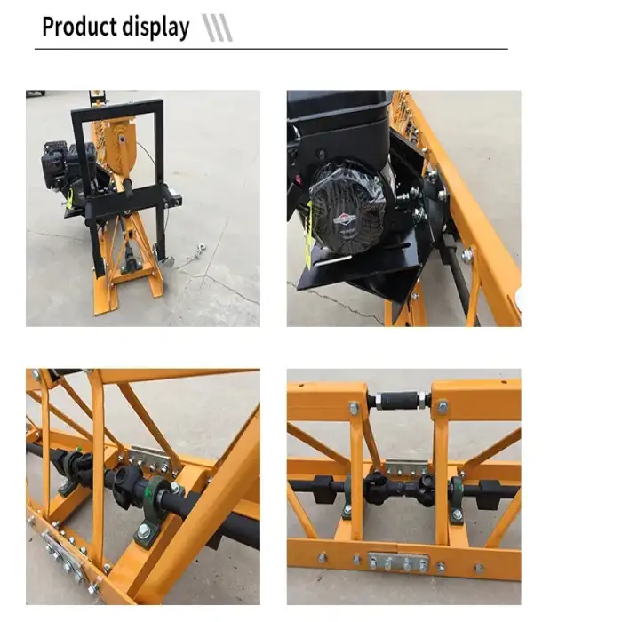 OEM Factory Machine Vibrating Road Paving machine Concrete Truss Screed concrete screed beam