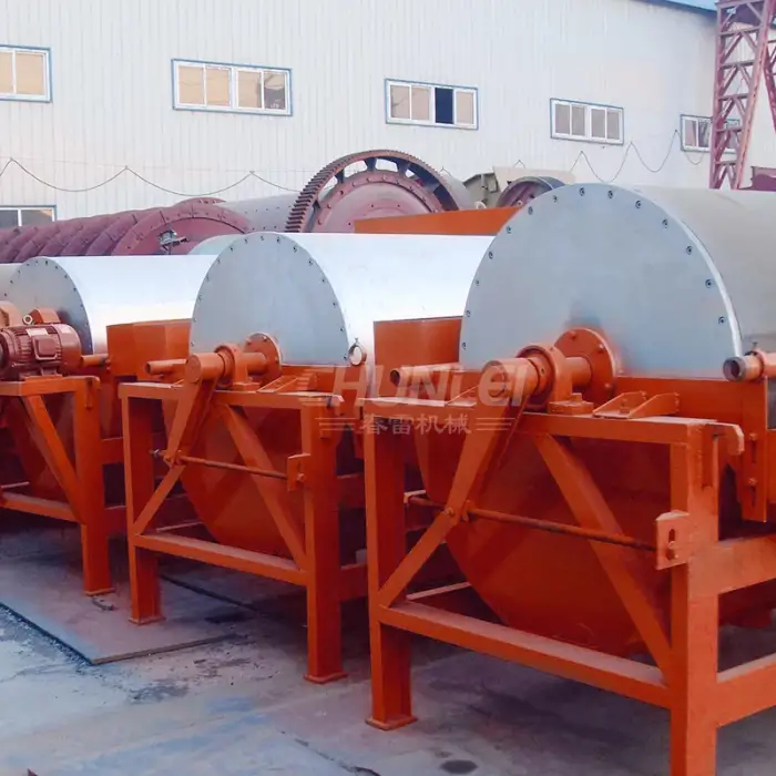 Tin Ore Wet Permanent Drum Magnetic Separation Machine Mining Equipment