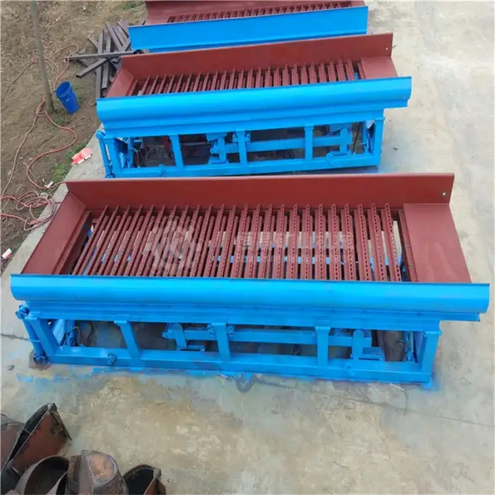 Diamond Processing Wash Plant Mineral Separator Highbanker Vibrating Gold Sluice Box For Centrifugal Concentrator