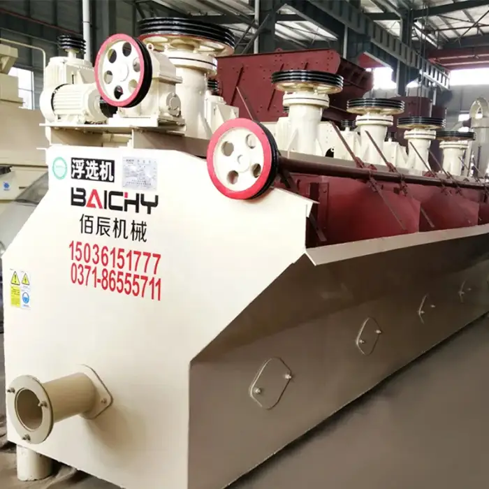 Copper Ore Processing Machine Flotation Machine For Mineral Processing Plant High Efficient Gold Mining Machine,