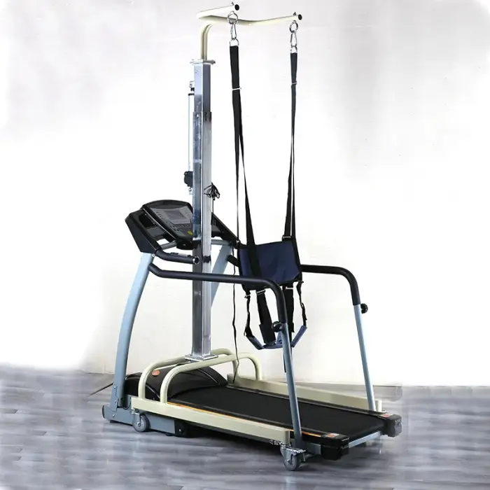 Walking Rehabilitation Patient Lifting Device Gait Training Device Electric Unweight System with medical Slow Speed Treadmill