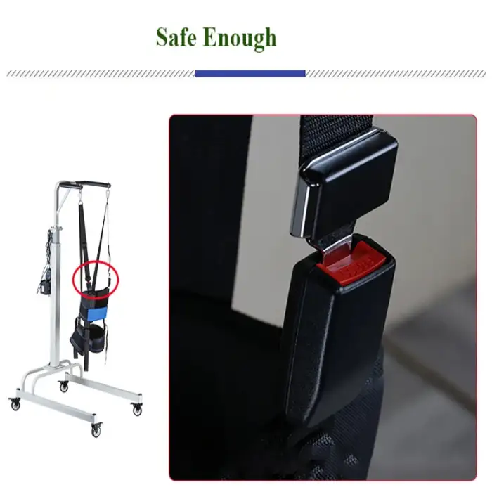 Walking Rehabilitation Patient Lifting Device Gait Training Device Electric Unweight System with medical Slow Speed Treadmill