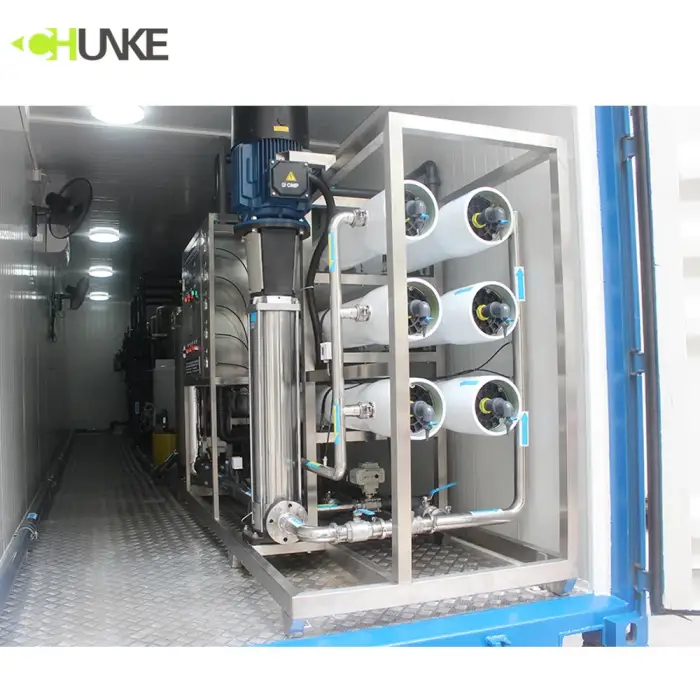 Filtration system solar powered ro water desalination industrial reverse osmosis system water purification filter treatment