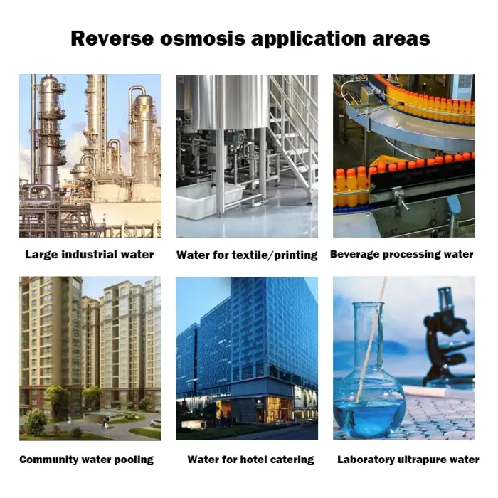 2T Industrialized  water purification systems Automated reverse osmosis water  system water treatment machinery