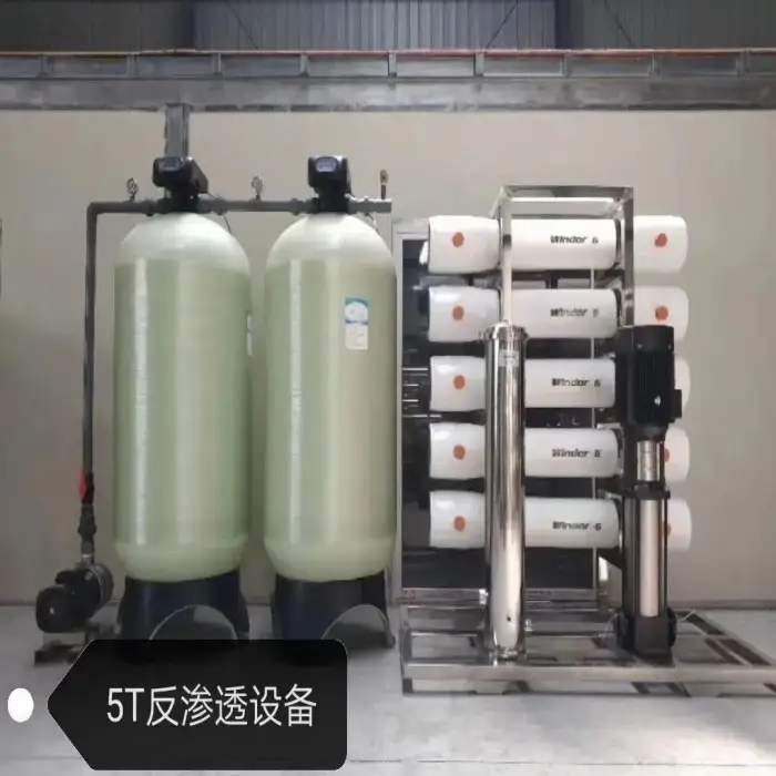 Drinking Water Pure Plant Reverse Osmosis RO System Filter System Well River Treatment Purification Machinery Commercial Machine