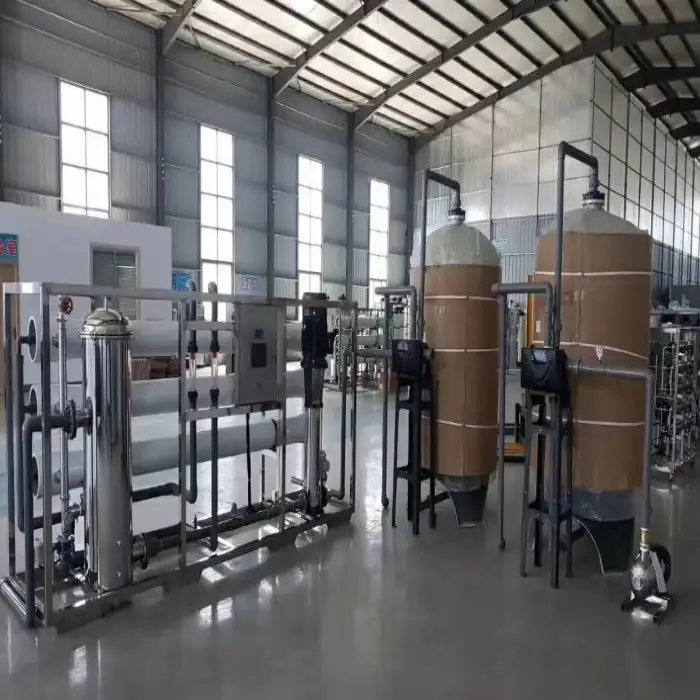 Drinking Water Pure Plant Reverse Osmosis RO System Filter System Well River Treatment Purification Machinery Commercial Machine