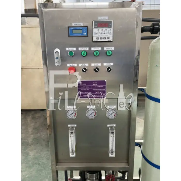 500LPH Drinking water RO Reverse Osmosis water treatment machine system with 4040 membrane