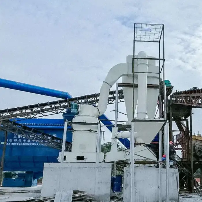 YGM Gement White Cement Clinker Active Carbon Silica Sand Gypsum Quartz Grinding Plant