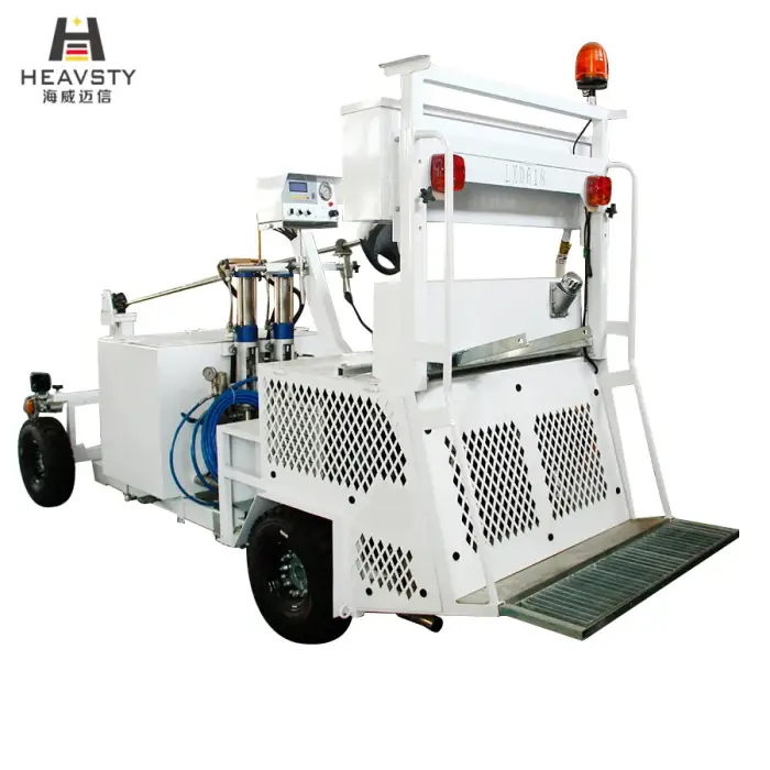 HW-D168 Popular new Style driving  cold plastic spray paint road marking machine equipment