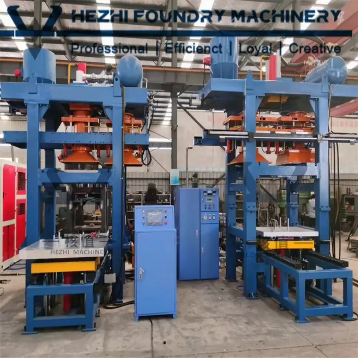 Foundry Resin Sand Core Making Machine Cold Box Molding Shooting Equipment