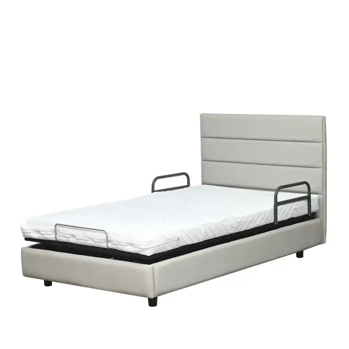 Electric 3 function high end home smart bed with comfortable soft mattress