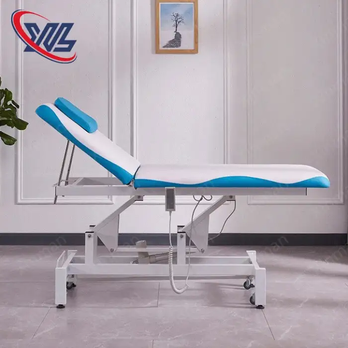 Xinman Electric Examination Bed Thermal Massage Chair Physiotherapy Electrically Operation Bobath Treatment Table