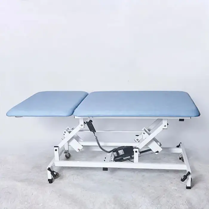 Humaneotec physiotherapy  2 Section Electric PT Training Bobath Bed Treatment Table Rehabilitation training bed