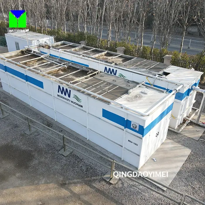 Industrial Wastewater Sewage Treatment Equipment  slaughter house WasteWater Treatment Plant domestic effluent treatment plant