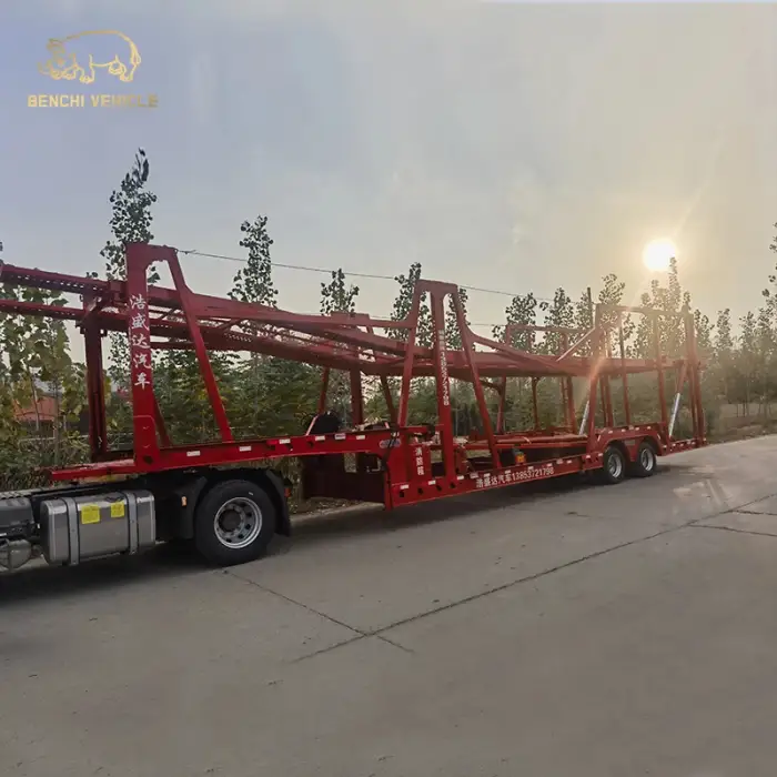 Automatic Transport Trailers Car Carrying Carrier Truck Transporter Trailer